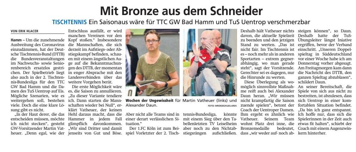zweitliga-team in der corona-phase